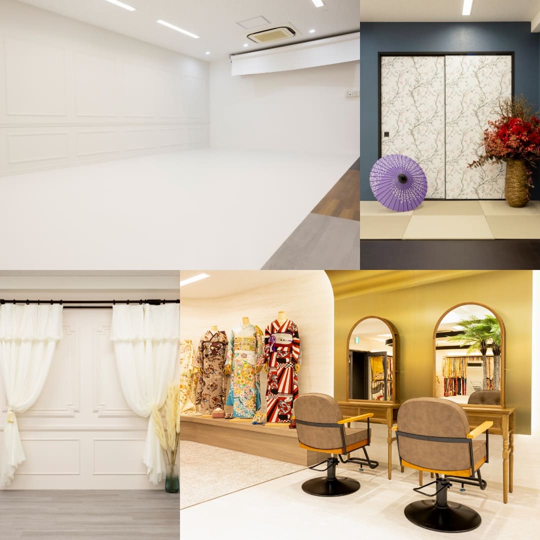 キモノハーツ鹿児島店内写真