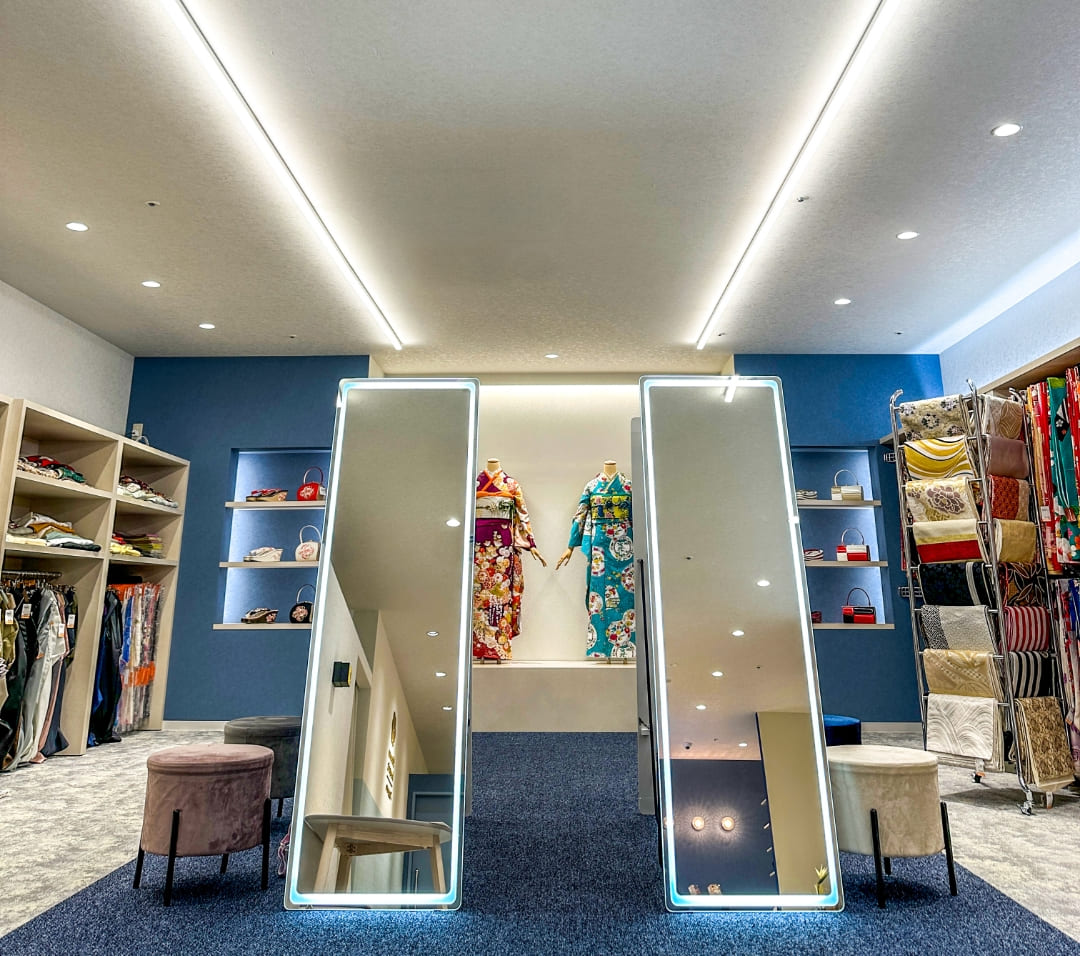 キモノハーツ札幌店内写真