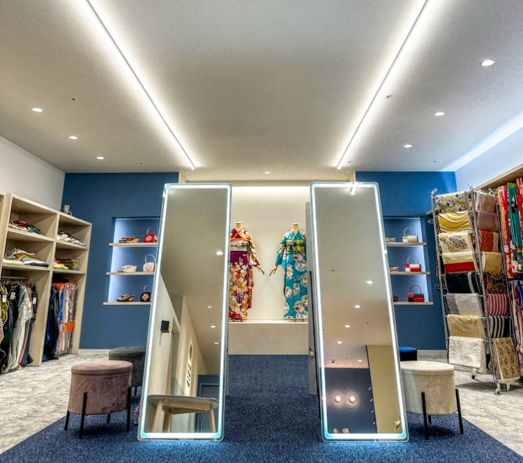 キモノハーツ札幌店内写真